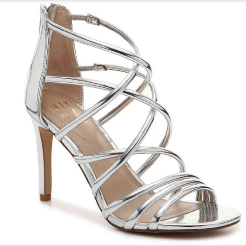 Mix No.6 Ria Silver High Heel Sandals